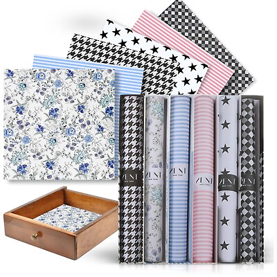 #ad 3 Packs of 6 Premium Scented Drawer Liners Non Adhesive Fragrant Paper Sheets 🌸 $34.00