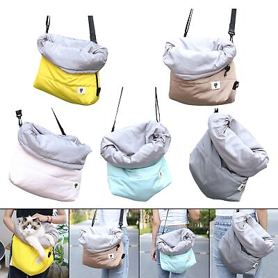 #ad Breathable Cat Dog Carrier Bag Shoulder Bag Handbag Small Animals Camping $15.65