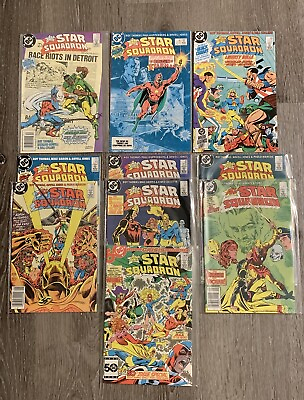 #ad All Star Squadron Comic Book Lot 10 Issues 40 41 42 43 44 45 46 48 49 50 VF NM $42.49