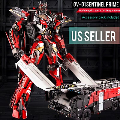 #ad IN US Original Venerable OV 01 Sentinel Prime Robot action figure toy in stock $134.99