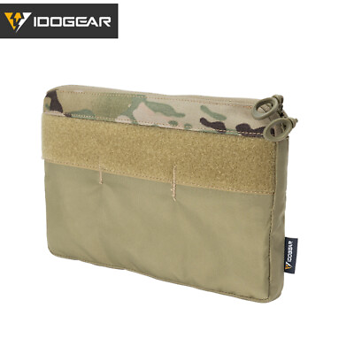 #ad IDOGEAR Tactical DOPE Storage Pouch Kangaroo Insert Pocket Pouch Hookamp;Loop Camo $15.21