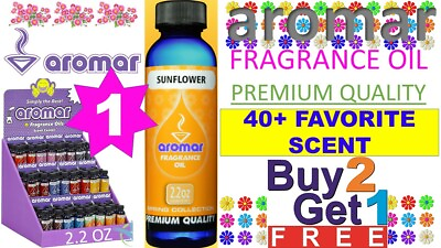 #ad Buy 2 Get 1 FREE Aromar Fragrance Essential Oil 65ml 40Premium Aromatherapy Oil $7.95