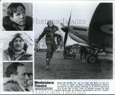 #ad 1990 Press Photo Actors in Mobile Masterpiece Theater quot;Piece Of Cakequot; Movie $19.99