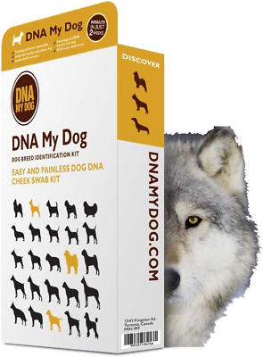 #ad Hybrid Test Wolf or Coyote Test plus Canine DNA Breed Identification Test $152.99