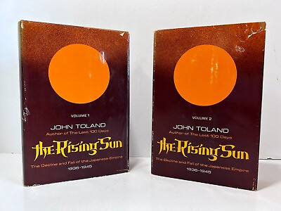 #ad The Rising Sun Vintage Volume 1 amp; 2 John Toland 1st Edition 1970 $25.45