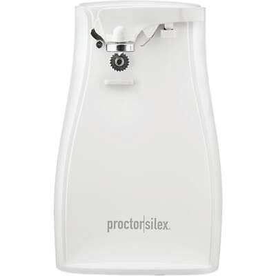 #ad Proctor Silex Power Opener White Electric Can Opener 75224PS Pack of 2 Proctor $34.96