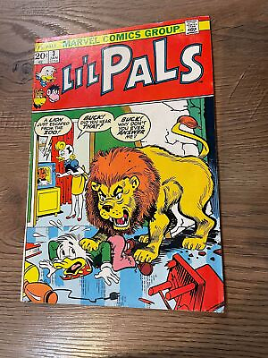 #ad Lil Pals #3 Marvel Comics 1973 Back Issue GBP 20.00