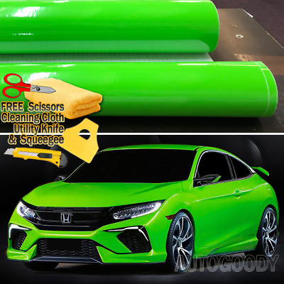 #ad High Gloss Glossy Vinyl Film Wrap Sticker Decal DIY Bubble Free Air Release $59.74