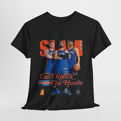 #ad Knicks Jalen Brunson Hart Donte NY Slam Cover Unisex T Shirt $14.99