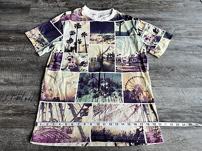 #ad Hamp;M Official Coachella Photo T shirt Mens Size S Small Short Sleeve Beach Photos $17.99