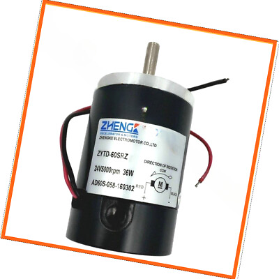 #ad 1PC FIT FOR Micro DC motor double ball bearing ZYTD 60SRZ R1 DC12V DC24V 5000rpm $90.59
