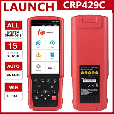 #ad LAUNCH CRP429C OBD2 Scanner ABS EPB DPF TPMS IMMO Injector Reset Diagnostic Tool $219.00