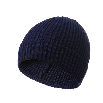 #ad Men Womens Woolly Winter Thermal Cap Knitted Ski Slouch Beanie Hat Windproof Hat $18.91
