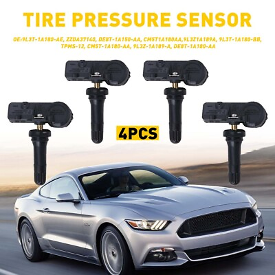 #ad Set of 4 For Ford Tire TPMS Pressure Air Sensors OE# DE8T 1A180 AA CM5T 1A180 AA $23.74