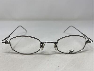 #ad Think France EYE THINK 05 STEEL 43 24 140 Silver Full Rim Eyeglasses Frame OC98 $40.00