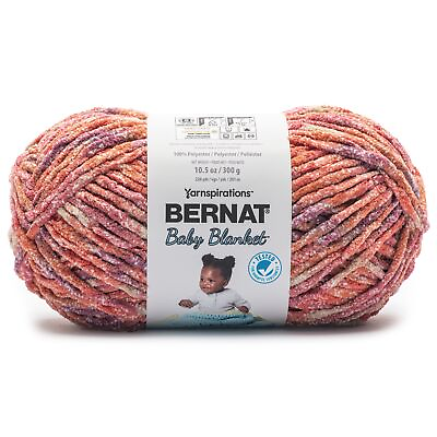 #ad Bernat Baby Blanket Big Ball Yarn Adobe $17.27
