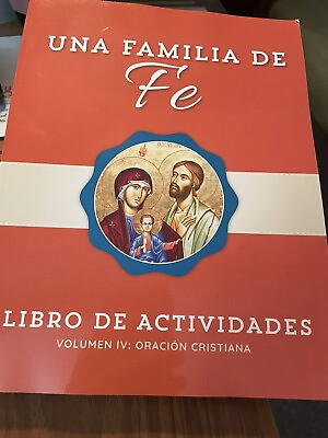 #ad Una Familia de Fe Volume 4 Libro de Actividades book in ENGLISH $16.99