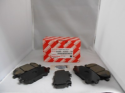 #ad 2003 2008 Toyota Corolla Front and Rear Oem Brake Pads 04465 AZ218 04466 20090 $112.75