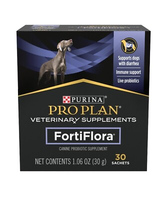 #ad Purina Fortiflora for Dogs Nutritional Supplement 30 Sachet Box $29.99