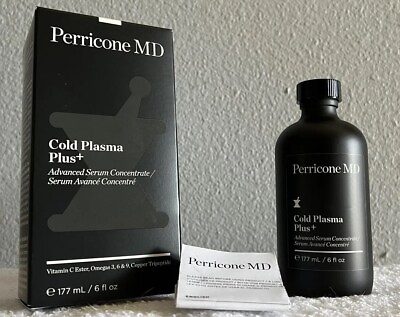 #ad Perricone MD Cold Plasma Plus Advanced Serum Concentrate 177ml 6oz New In Box $92.99