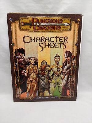 #ad Dungeons And Dragons Character Sheet Acessories $14.58