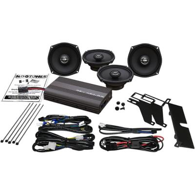 #ad Hogtunes REV 450U KIT AA 300 Watt 5 1 4in. AMP Front and Rear Speaker Kit $629.95
