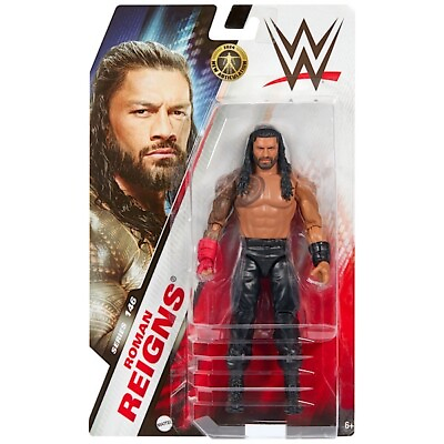 #ad #ad Roman Reigns WWE Mattel Basic Series 146 Wrestling Action Figure $4.99