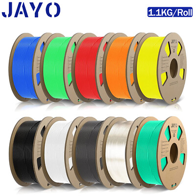 #ad {BUY 10 PAY 6}JAYO PLA PLA PETG SILK ABS TPU 3D Printer Filament 1.75mm 1.1KG $16.59