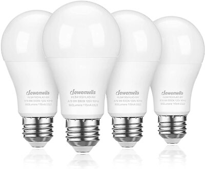 DEWENWILS Dusk to Dawn Light Bulbs Outdoor Automatic On Off LED Sensor Bulbs $15.99