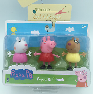 #ad NEW Peppa Pig amp; Friends Toy Figures Ages 2 New in Pack 2003 $6.29