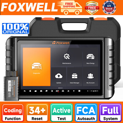 #ad FOXWELL Car Bi directional Diagnostic Scan Tool ECU Key All System OBD2 Scanner $629.00