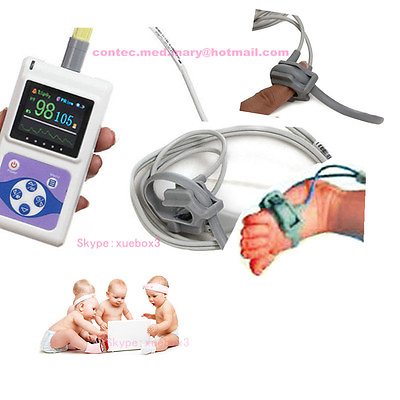 #ad Neonatal Infant Pediatric Kids Pulse Oximeter Spo2 Monitor 24 Hour PC Software $99.00