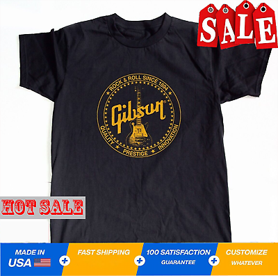 #ad Gibson Les Paul Guitar Music 1894 T shirt Size S 5XL EE1119 $19.99