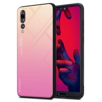 #ad Case for Huawei P20 PRO P20 PLUS Phone Cover Tempered Glas TPU Silicone $9.99