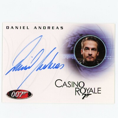 #ad 2008 James Bond In Motion Casino Royale Daniel Andreas #A96 Auto Dealer $11.95