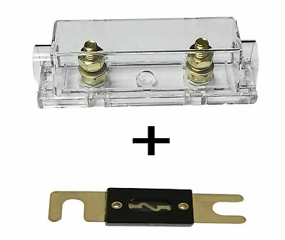 #ad IMC Audio ANL Fuse Holder with 1 300 Amp Gold Wafer Fuse Fits 0 2 4 6 8 Gauge $7.04