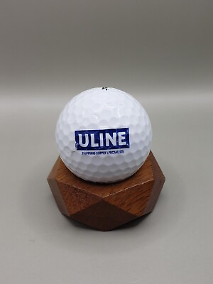 #ad ULINE Logo Golf Ball Titleist Collectors Display Ball SHIPPING SUPPLY SERVICES $8.49