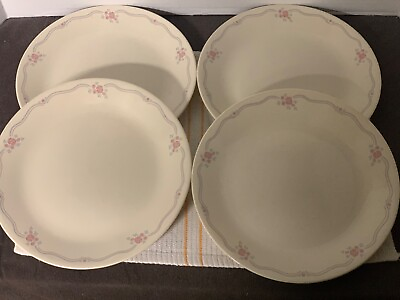 #ad Corelle English Breakfast Dinner Plates 10 1 4quot; Retired Pattern Set of 4 $21.75