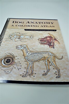 #ad Dog Anatomy: A Coloring Atlas by Robert A. Kainer. $24.78