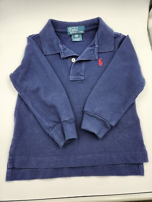#ad Ralph Lauren Boys Shirt EUC 18 months blue $12.00