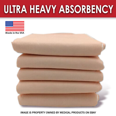 #ad 200 HEAVY 30x36 Pads Adult Urinary Incontinence Disposable Bed Pee Underpads $118.70