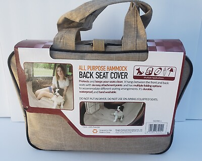 #ad All Purpose Hammock Back Seat Cover for Dogs Waterproof 55 x 56 Pets BRAND New $38.50