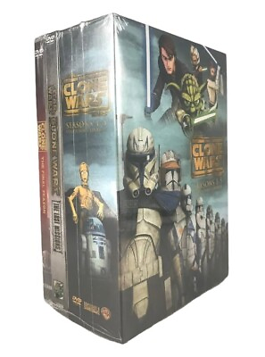 #ad Star Wars: The Clone Wars The Complete Seasons 1 7 DVD $39.99