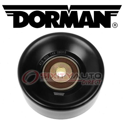 #ad Dorman TECHoice Smooth Pulley Drive Belt Idler Pulley for 1987 1988 qf $27.81
