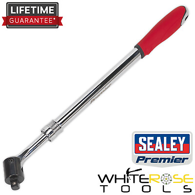 #ad Sealey Breaker Bar Extendable Wrench 450 600mm Flexi Knuckle 1 2quot; Drive GBP 34.95