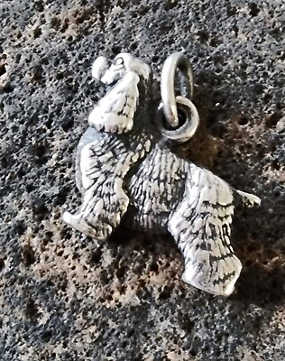 #ad Retired James Avery Cocker Spaniel Dog Charm or Pendant Uncut Ring NICE Detail $260.10