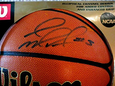#ad GERRY MCNAMARA Autographed NCAA BASKETBALL Syracuse Orange FREE SHIPPING $99.99