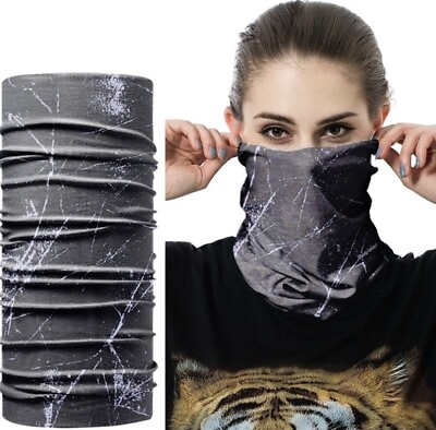 #ad Gaiter Neck Tube Scarf Neck Warmer Face Mask Bandana Beanie Snood Hijab Headband AU $8.50