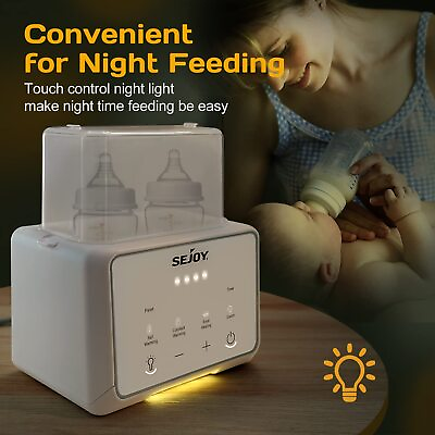 #ad Fast Baby Bottle Warmer 6 IN 1 With Smart Temperature Control Baby Food Heating $29.89