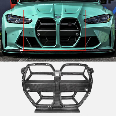 #ad Carbon Fiber Front Grille CSL Style Bumper Grill For BMW M3 G80 M4 G82 G83 21 23 $287.48